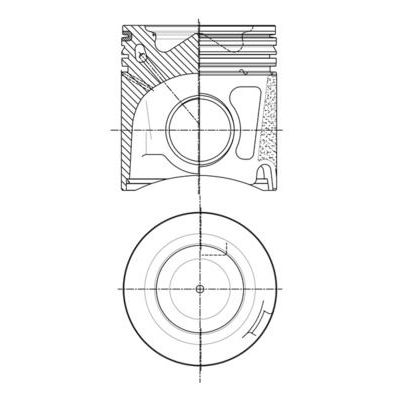 Piston (88.00MM-STD)  MAHLE 007 PI 00150 000