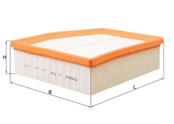 Hava Filtresi  MANN C 23 124  3D0129620B 3D0 129 620 B