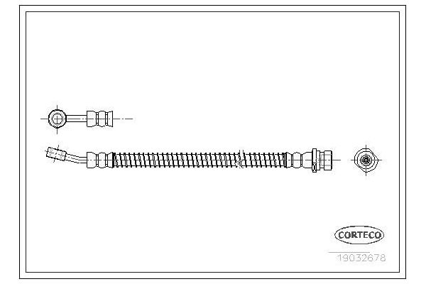 Fren Hortumu Ön Sol OSSCA 01385