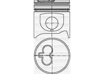 Piston (93.00MM-0.40)  YENMAK 31-03689-040  