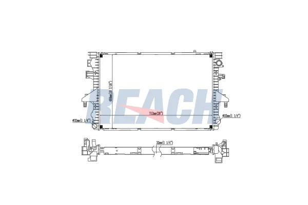 Su Radyatörü  ORİS BVW033016
