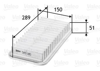 Hava Filtresi  VALEO 585185  178010D010 16546JB000 17801-0D010 178010D011 17801-0D011 1780122020 17801-22020 SU00300319 SU003-00319