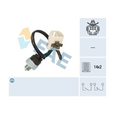 Geri Vites Müşürü  Mazda 626 Sedan (GE)(01.1992->)  FAE 41280