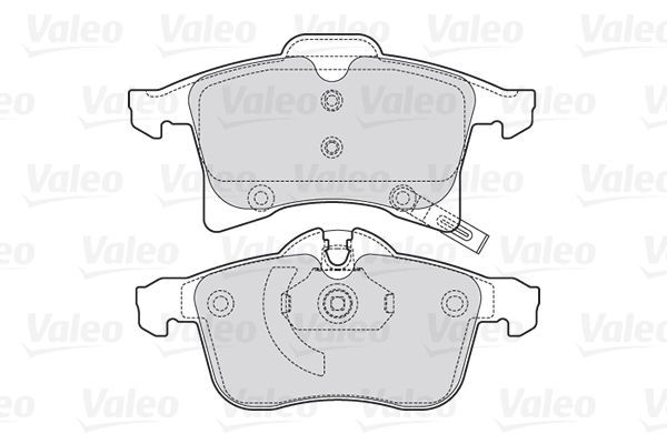 Fren Disk Balata Ön Opel Corsa E (2014->)  VALEO 301860