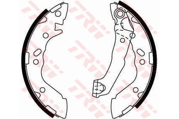 Fren Pabuçlu Balata Arka Hyundai Atos Prime (MX)(2000->)  MGA 54143