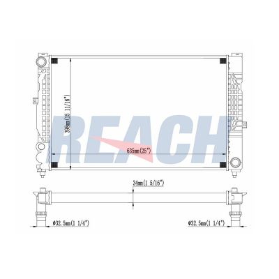 Su Radyatörü  MADE IN TAIWAN 1311-4811