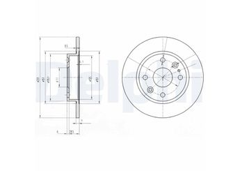 Fren Disk Ayna Arka Sağ ve Sol DELPHI BG2803  NA0126251D B4Y226251C B46126251C B461-26-251C B46126251D B461-26-251D B4Y2-26-251C NA0126251 NA01-26-251 NA0126251A NA01-26-251A NA0126251C NA01-26-251C NA0133251A NA01-33-251A SA0126251A SA01-26-251A