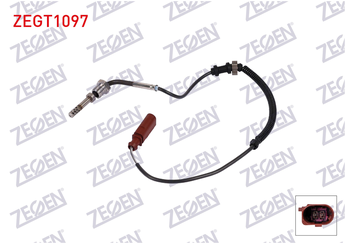 Egzoz Sıcaklık Sensörü  ZEGEN ZEGT1097  3L906088DE 3L906088GR 3L906088HE 3L906088AA 03L 906 088 AA 03L 906 088 DE 03L 906 088 GR 03L 906 088 HE 137026 2507026