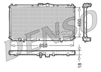 Su Radyatörü  DENSO DRM45010  DRM45010 MB925637 MR299522 MR299523 MR385514
