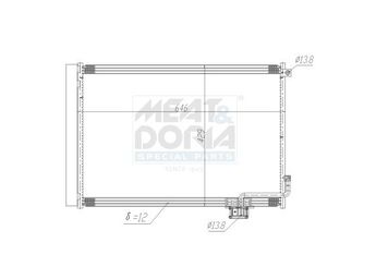 Klima Radyatörü  NRF 350214  1975000054 A1975000054