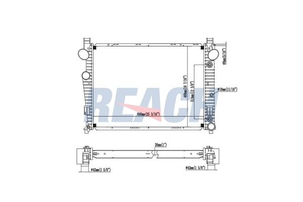 Su Radyatörü  BEHR CR 2208 000S