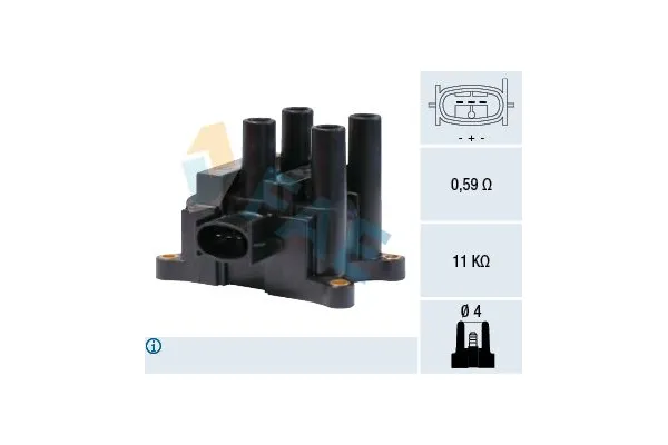 Ateşleme Bobini  CADIC 45002021