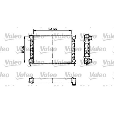 Su Radyatörü  VALEO 883878