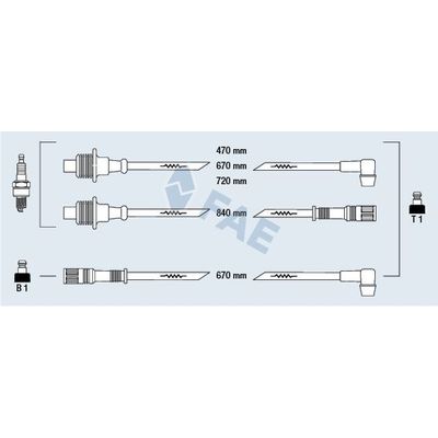 Buji Kablosu  PSA ORJINAL 5967K4