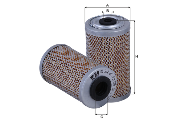 Yağ Filtresi  Mercedes G -Serisi Cabrio (BM 463)(01.1990->)  FIL FILTRE ML 214