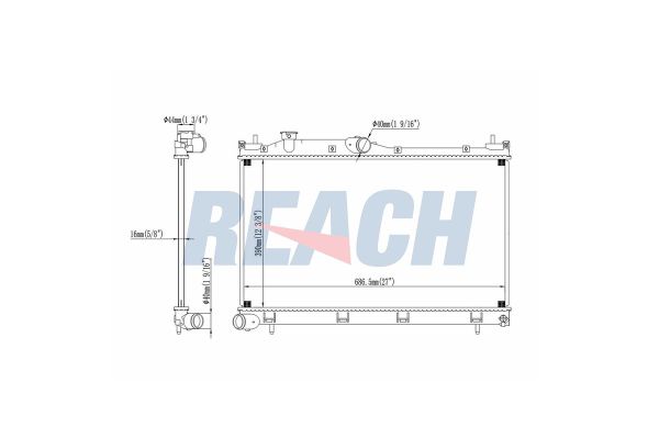 Su Radyatörü  RADISEN RR 622073