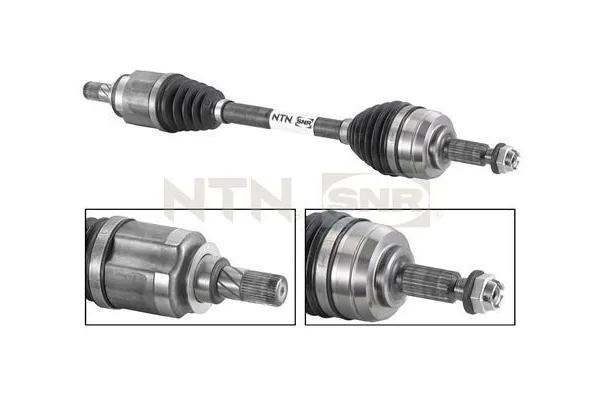 Aks Komple Ön Sol Renault Megane III Coupe / Cabrio (04.2010->)  SNR DK55.061