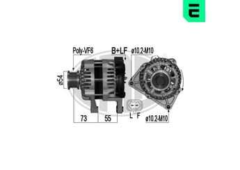 Alternatör  ERA 209131  1202235 12 02 235 1204654 12 04 654 13500577 13 500 577 13579666 13 579 666 13595628 13 595 628 A1204654 A1 204 654