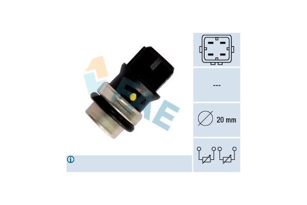 Hararet Müşürü  Volkswagen Golf III Variant (1H5)(08.1993->1999)  FAE 33640