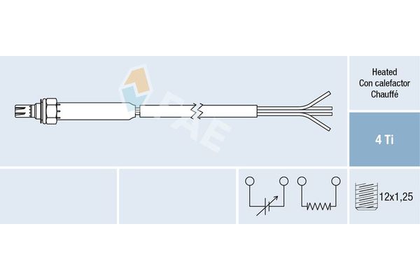 Oksijen (Lambda) Sensörü  NGK 0475