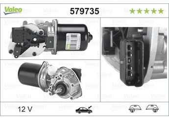 Silecek Mekanizma Motoru Ön VALEO 579735  7701056003