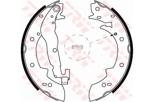 Fren Pabuçlu Balata Arka RECOVER 18096