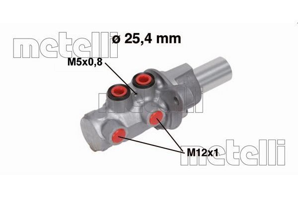 Fren Ana Merkez  Ford Transit New Line (TT9)(2006->)  METELLI 05-0754