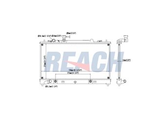 Su Radyatörü  MAHLE CR 1608 000P  LFCV15200 LF4K15200B LF4K-15-200 B LF4K15200C LFY215SB0 LFY615SB0