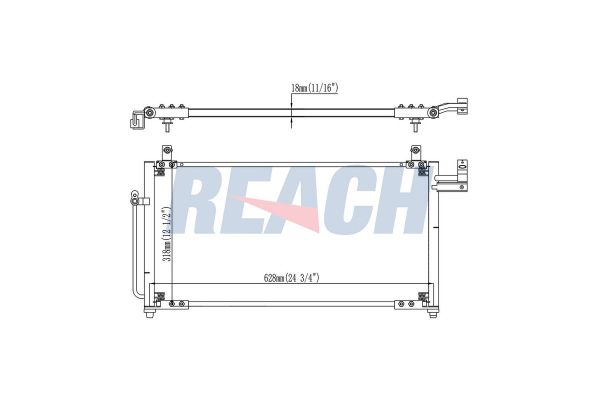 Klima Radyatörü  Mazda 323 F/S Sedan (BJ)(01.2001->)  DELPHI TSP0225427