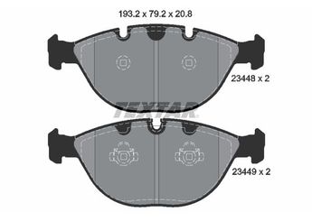 Fren Disk Balata Ön TEXTAR 2344801  34116761282 6761282 34116756350 34112180420 2180420 6756350