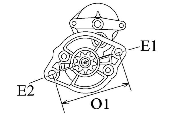 Marş Dinamosu  HC-CARGO F 032 112 344