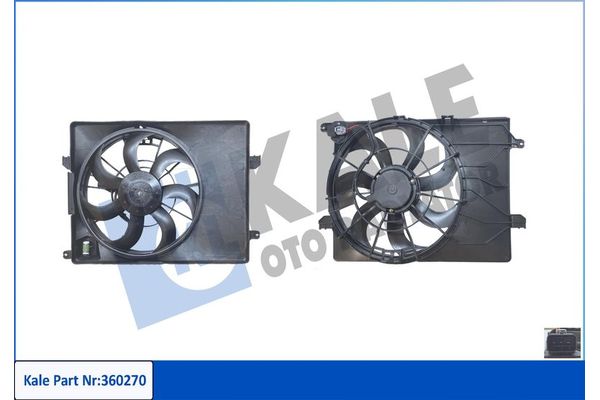 Radyatör Fan ve Motoru  MAHER 19220