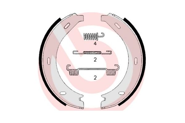 El Fren Balatası  BREMBO S 50 517