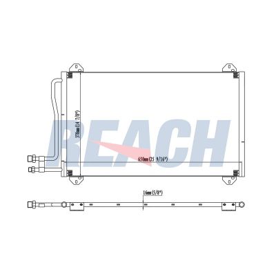 Klima Radyatörü  BEHR 8FC 351 037-161