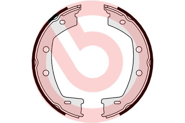 El Fren Balatası  Land Rover Freelander 2 (LN)(01.2007->)  BREMBO S 44 508