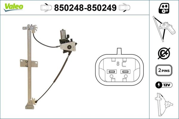 Cam Krikosu Ön Sol VALEO 850248