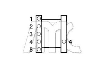 Eksantrik Mili  ESTAS 45076  8200884427 666832 MW30621267 8200084742 7700101055 7701472810