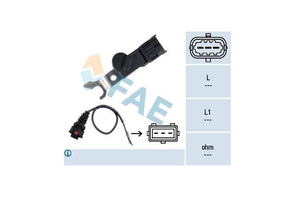Eksantrik Devir Sensörü  Opel Astra F Cabriolet (1993->)  SUPSAN SCP0051-03