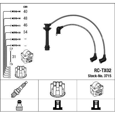Buji Kablosu  NGK 3715