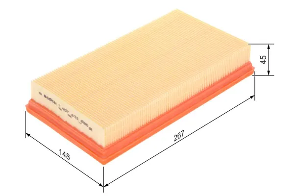 Hava Filtresi  Ford Fiesta (DX)(2000->)  BOSCH 1 457 433 686