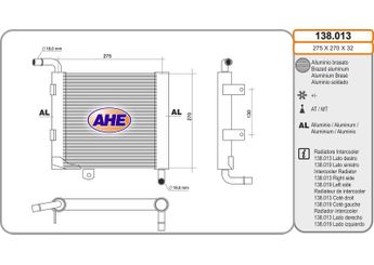 Su Radyatörü  RADISEN RR 64339  T4A1806 T4A37970 LR092120
