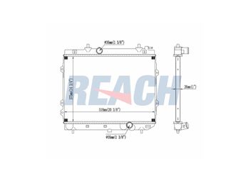Su Radyatörü  AXAM 02-02-05-4036  25310 2F7XX