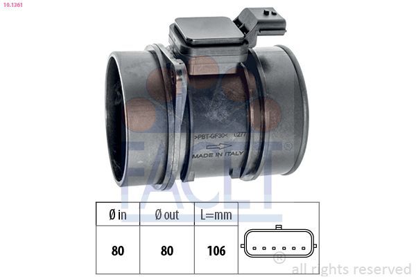 Hava Debimetresi  Renault Latitude (2010->)  RENAULT ORJINAL 8200280065