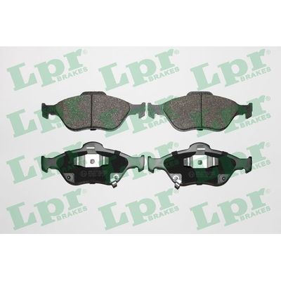 Fren Disk Balata Ön Daihatsu Charade (XP9F)(2011->2013)  LPR 05P1283