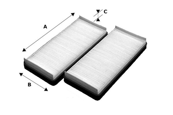 Polen Filtresi  Mercedes S -Serisi 4 Kapı (BM 220)(07.1998->)  VALEO 715531