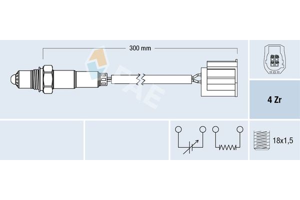 Oksijen (Lambda) Sensörü  FAE 77314