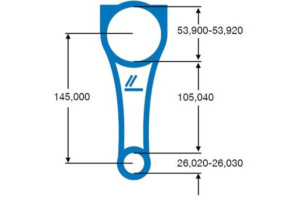 Piston Kolu  SAGEM 45112
