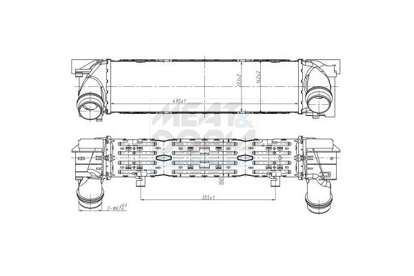 Turbo Radyatörü  BMW 3 Serisi Sedan (F30)(2011->)  ORİS IBM506100