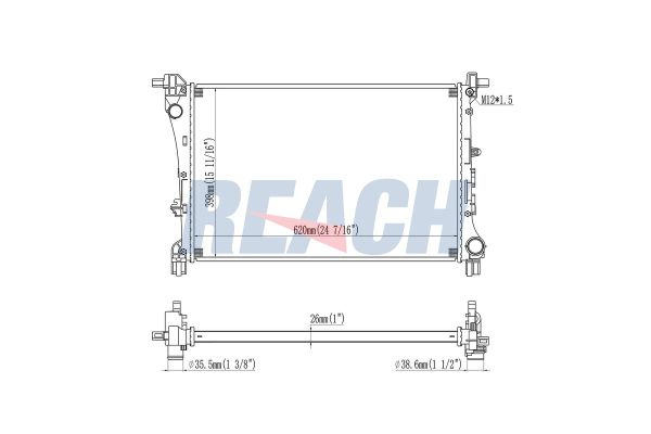 Su Radyatörü  ORİS 1843-4811B