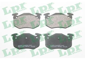 Fren Disk Balata Arka LPR 05P582  7701204626 7701204845 7701207034